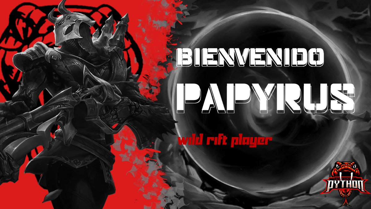 _pythonesports's tweet image. [🔴] PRESENTACIÓN | #WildRift

¡Le damos la BIENVENIDA a un nuevo JUGADOR!

Es ADC y como diría Jhin: &quot;Soy esclavo de esta pasión&quot;. 
 
‼️ BIENVENIDO @PacoStevee ‼️

#PythonAttack 🐍♥️