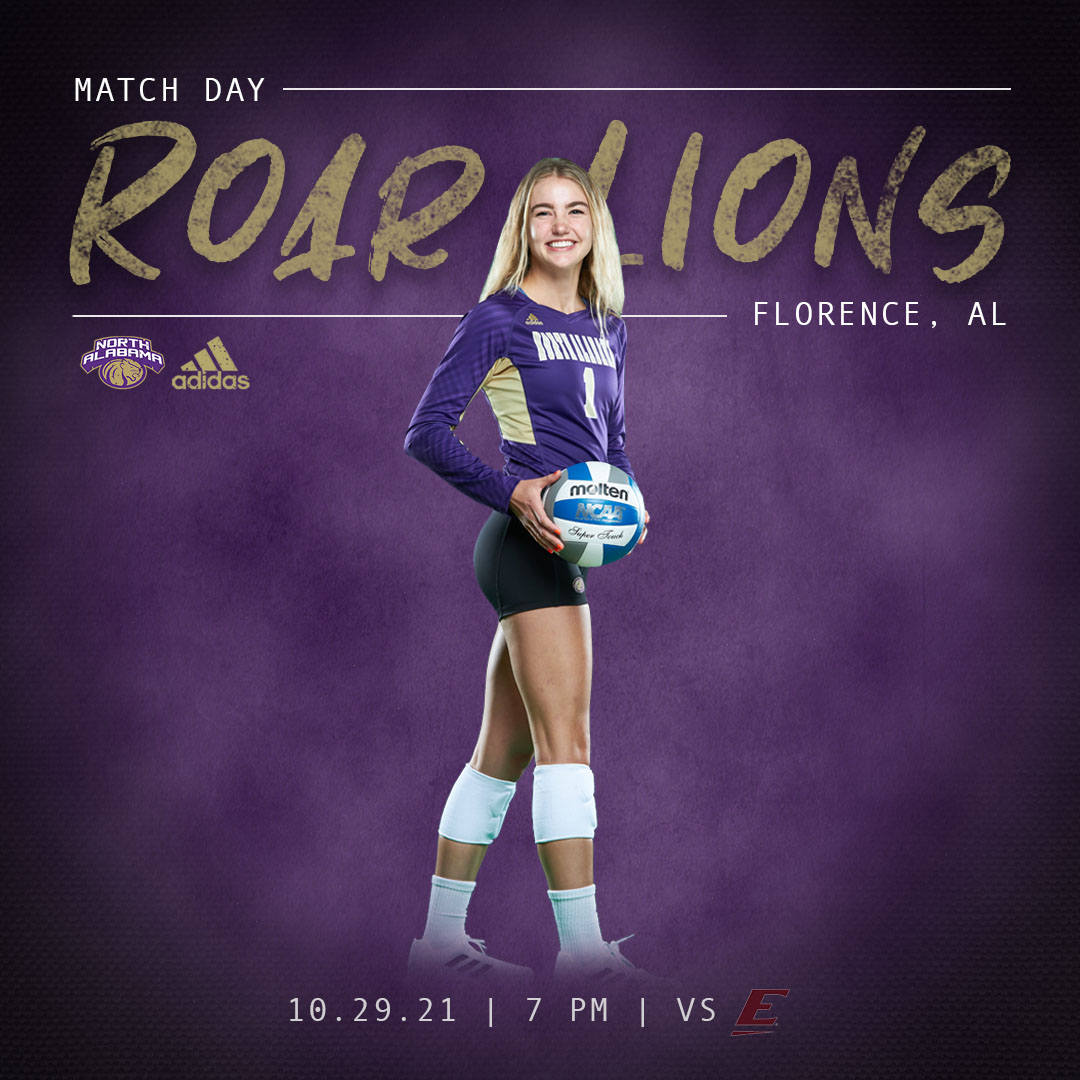 UNA_Volleyball's tweet photo. 🚨It's Match Day‼️

🆚Eastern Kentucky
📍Florence, AL
⏰ 7:00 P.M.
💓 Pink Game
📊https://t.co/364mId6VM8
📺ESPN+
 
#RoarLions https://t.co/wLCSg9ou9a