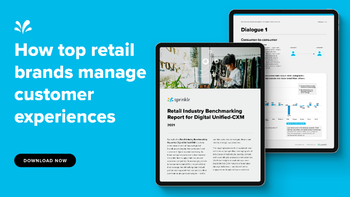 KaleyKocik's tweet photo. What do the top retail brands have in common? They’re implementing Unified-CXM strategies that break down data, organizational, and customer management silos. Check out our new report to see how your brand stacks up 🛍  https://t.co/ZZUSJ7hyeD https://t.co/WAAwbVA14x