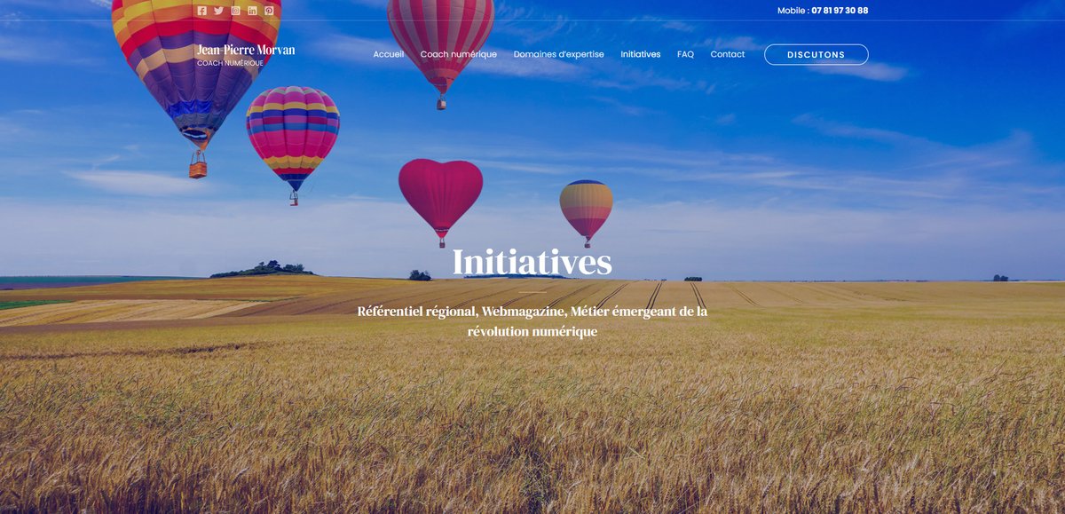 ✅🔥✨ Mes initiatives en rapport avec la monde numérique >>> Référentiel régional, Webmagazine, Métier émergeant de la révolution numérique #coachnum #jp78120fr jp78120fr.com/initiatives/