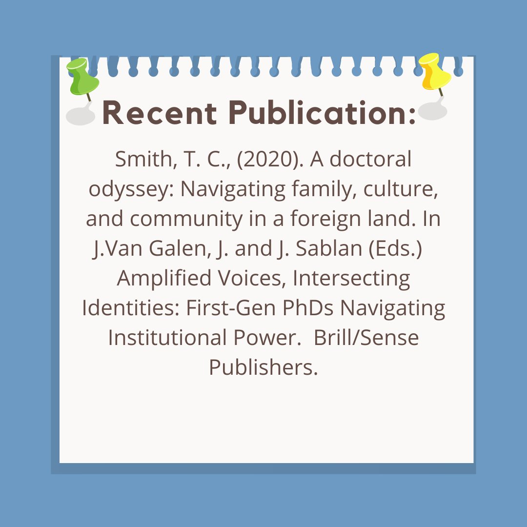 ufqual's tweet photo. This week's spotlight goes to Dr. Travis C. Smith, check out his recent publication!
#ufqual #qualitativeresearch #intersectionality #spotlightfriday https://t.co/3IlAi4GKgx