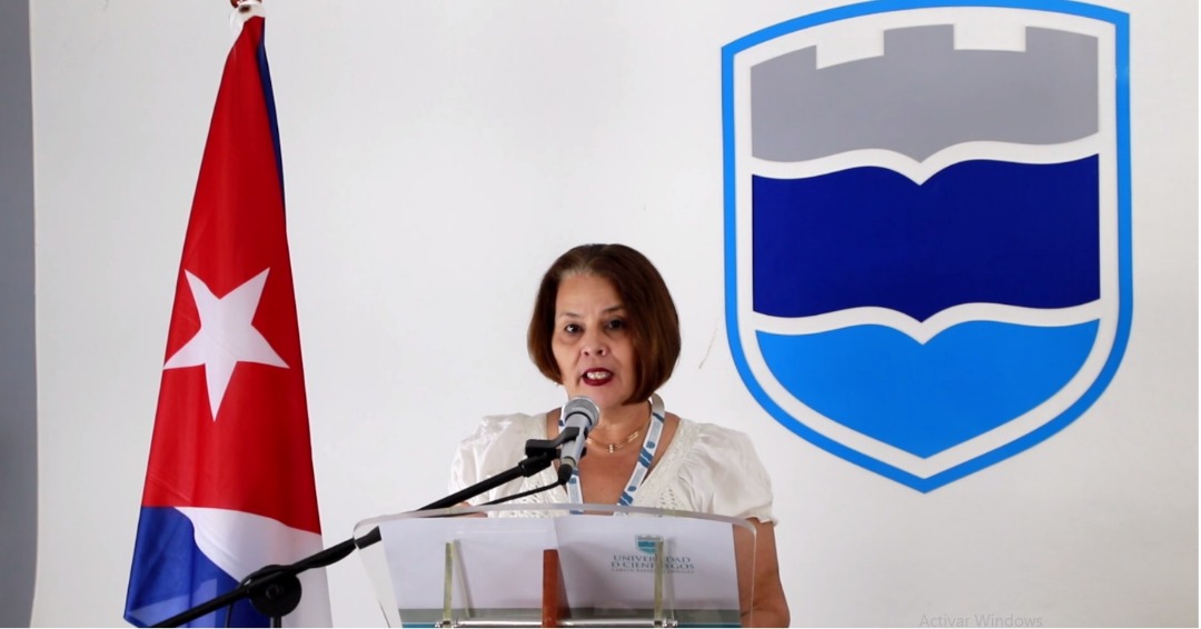 ucfgos's tweet photo. ⚛️ Ceremonia de #clausura de la #lllConferencia Científica Internacional de la @ucfgos. 
🔚 Sesión final de nuestra #cita_científica, del encuentro que estrechó alianzas, que ponderó la innovación y el desarrollo para #Cuba🇨🇺 y el mundo🌐. 
#ConferenciaUCf #MiCasaUCf
@CubaMES https://t.co/939qrds4Ge