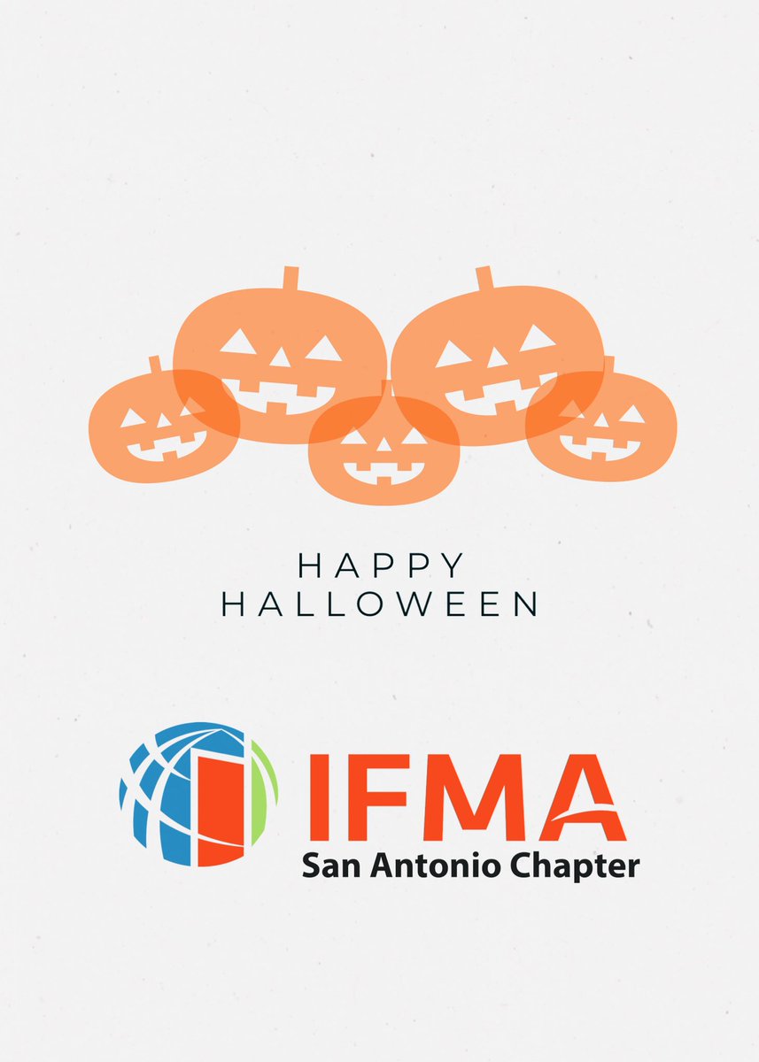 IFMASAT's tweet image. Happy Friday and Halloween weekend! 🎃 Stay safe! #IFMA #IFMASA