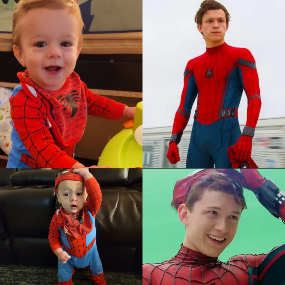 Cristie24's tweet photo. @TomHolland1996 .. the next Spiderman in 20 years?  Just saying....his name is Tommy, too!!!  😅😅😅 https://t.co/vtd19cZwa2