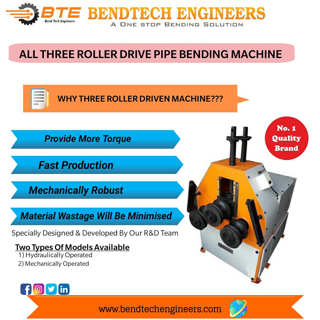 BendtechE's tweet photo. Extraordinary Most selling Product in India.
#bendingpipe #furniture #playgroundequipment #pipebending #machinemanufacturer #bendtech #bendingexcellence https://t.co/VzLsqPDmOF