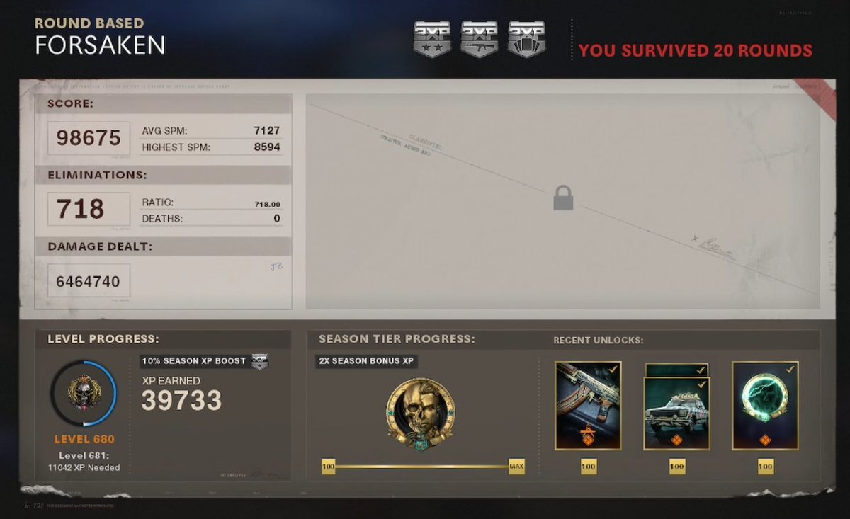 TheMCZslayer's tweet photo. Hey @TreyarchCM @perditionforest there's a pretty huge bug concerning double XP and the battle pass. If you have the bonus XP from the battle pass you WILL NOT get full double XP, more like double bonus XP from the battle pass (so 20%). Some proof here https://t.co/3oCl4sWuKk