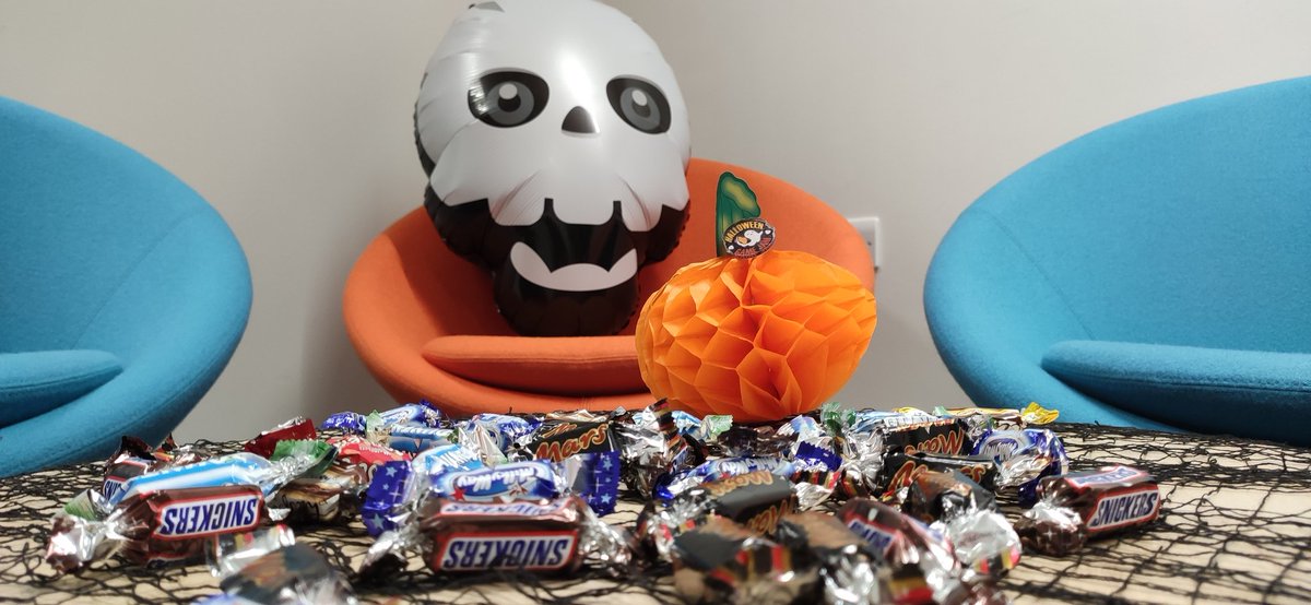 AbertayGDS's tweet photo. Late tweet.

But Welcome to the Halloween Game Jam 🎃

We have sweets and a lots space for everyone, we will be posting some updates during the jam!

Let's see how the first night goes 🌃 !

#gamejam #halloween2021 #gamedev #AGDS #AGDSJam2021 https://t.co/4Ik865raGn
