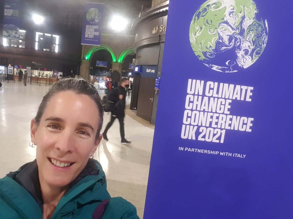 ruthvalerio's tweet photo. And so it begins.... I'm just one of many many people arriving in Glasgow from around the world to call on our governments to put us on track for 1.5C. It's the difference between life and death for millions of the most vulnerable people and other creatures
#COP26 https://t.co/Bsq1MqTiio