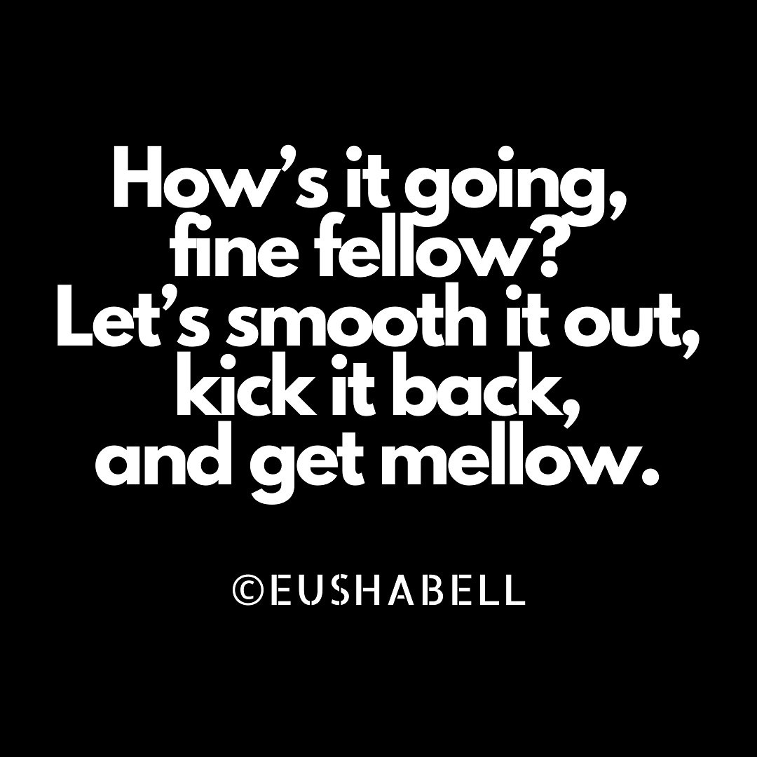 Eushabell's tweet image. When you have one too many Mr. Morgan&apos;s, and a smooth beat comes along... 😏

#smooth  #flow  #smoothflow
#mellow  #hello  #finefellow