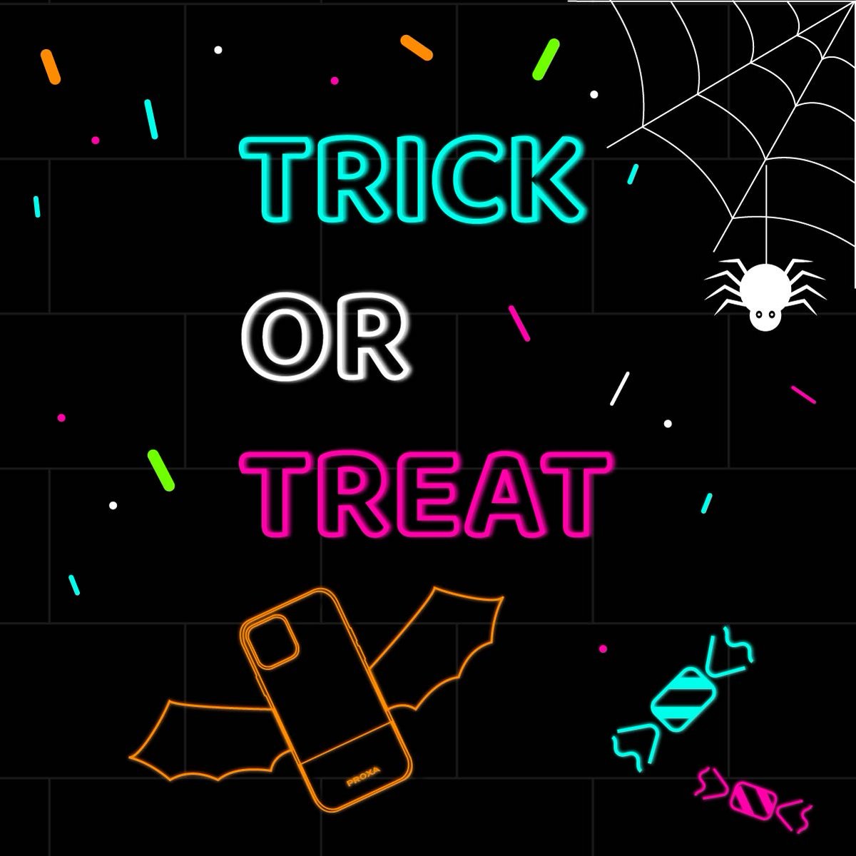 proxaglobal's tweet photo. Spooky Season is near🎃
What are you dressing this year for Trick-or-Treat?👻
Let me guess… Squid Game?
PROXA is here to celebrate the event with you!
Comment “PROXA Trick or Treat” and you will get a coupon😍
Dress up your #iphone #macbook too🧛♀️
#PROXA #iPhone13 #Halloween https://t.co/8kaJYIuqvH