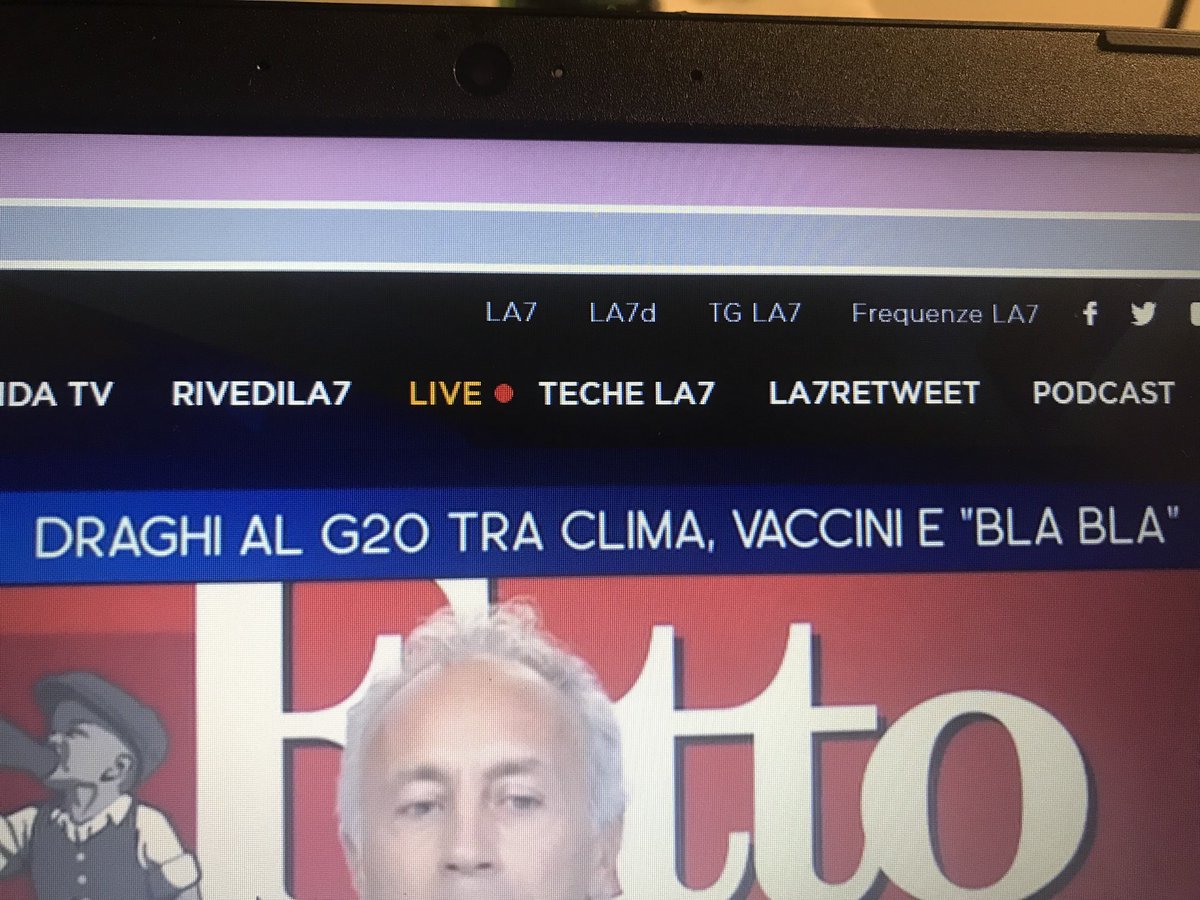 ⁦<a href="/OttoemezzoTW/">Otto e Mezzo</a>⁩ tra clima vaccini e bla bla 🙈🙏🏽#Gruber <a href="/La7/">L A</a> di una faziosità unica. Perché chi sono quelli che vi stanno simpatici che non fanno bla bla ?? Chi sono ..