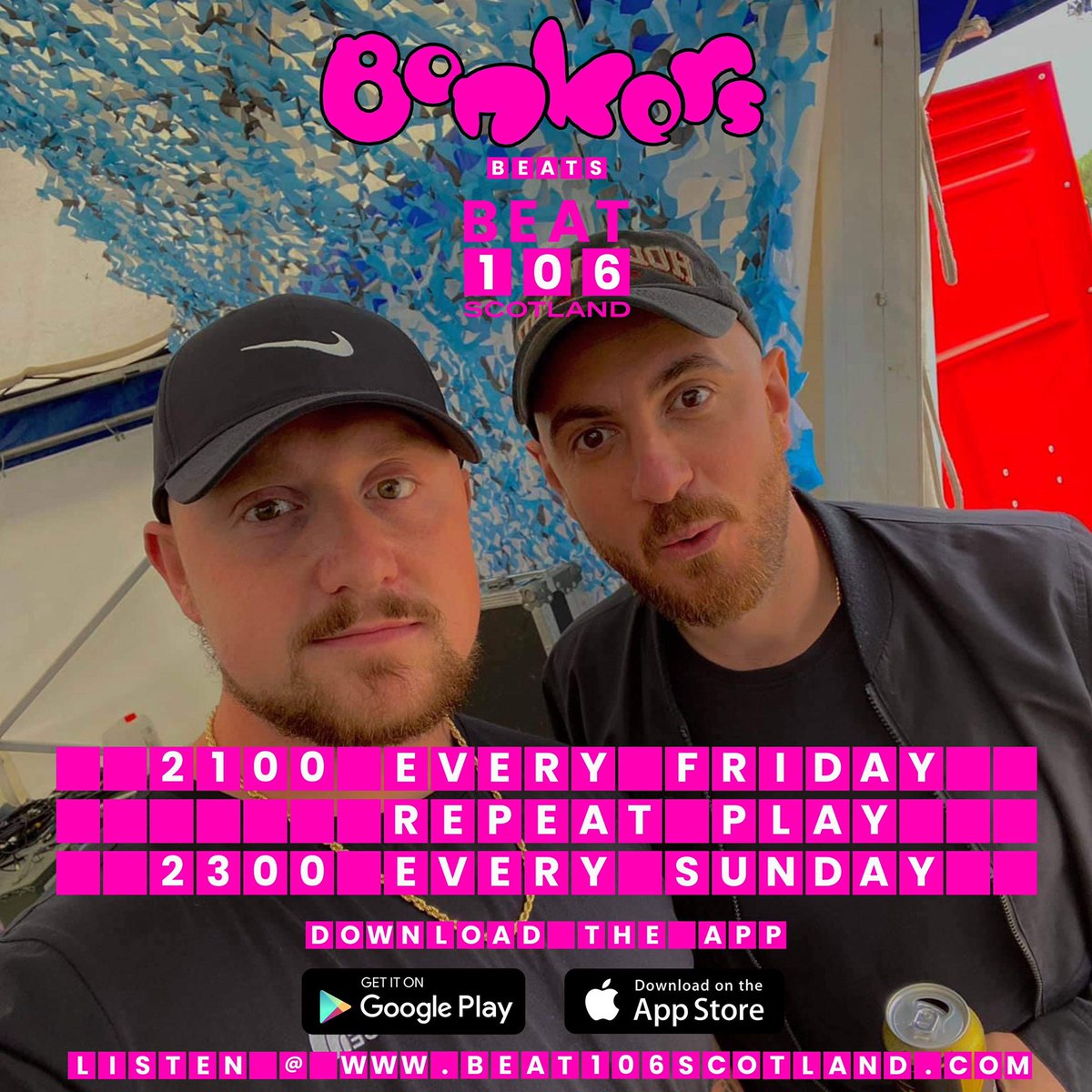 Happy to announce I am in the guest mix for <a href="/Jakka_B/">Jakka-B</a> first official show on #BonkersBeats and it airs tonight on <a href="/beat106scotland/">Beat 106 Scotland  www.beat106scotland.com</a> between 9-11pm!! 😎💥 

Also available online at beat106scotland.com 🌐