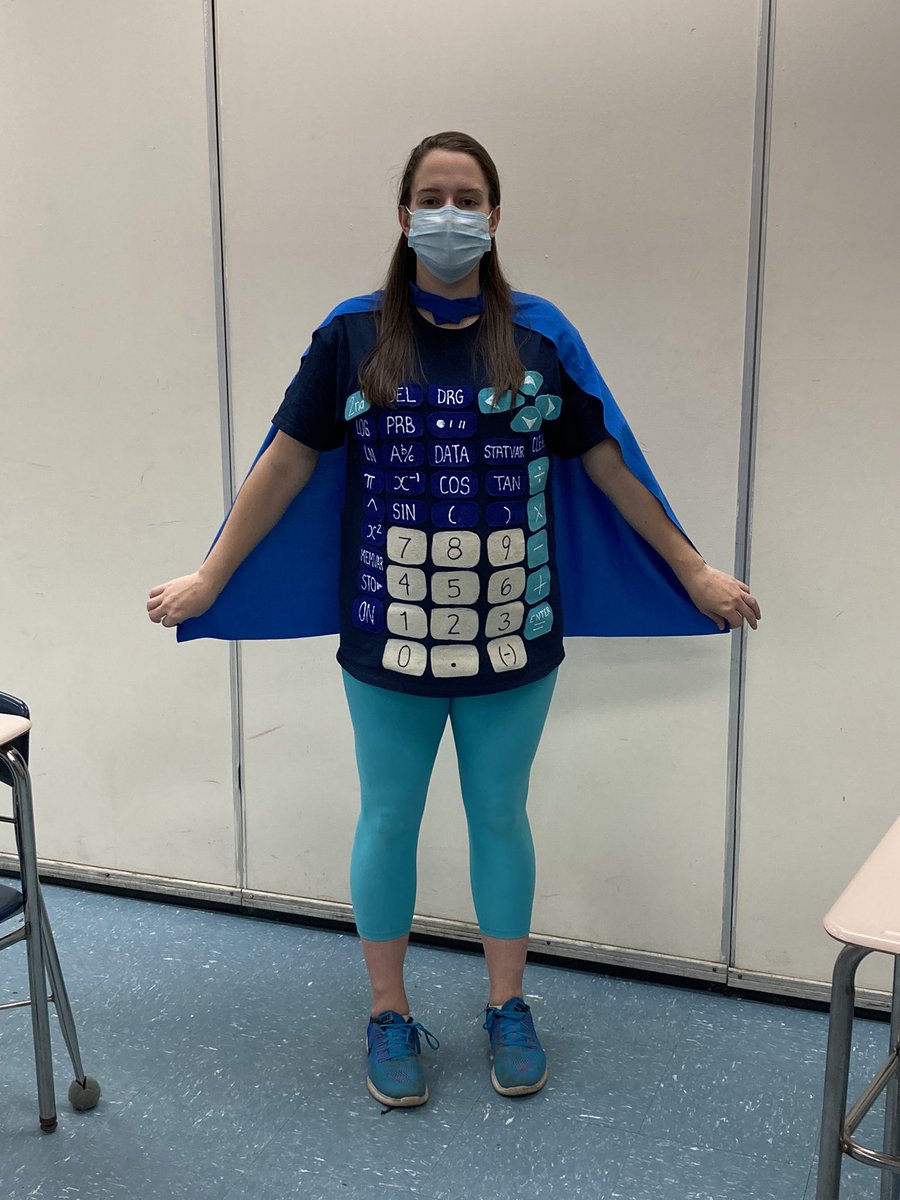 MsProctorMath's tweet photo. Captain Calculator: The Superhero all middle school math students beg for https://t.co/Y7ZjYtHRO1