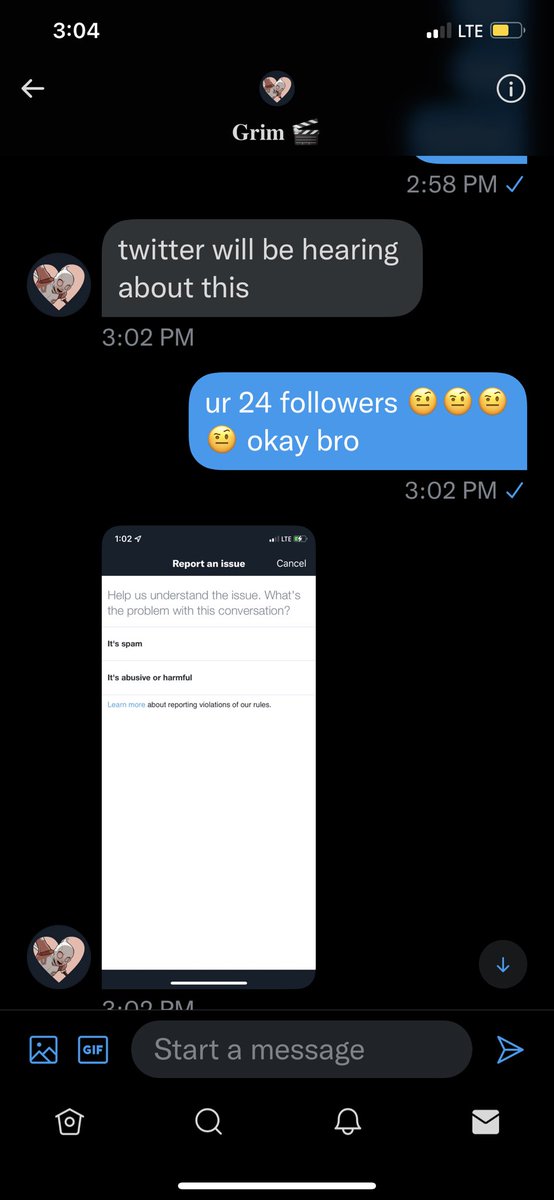 MotelMoth's tweet photo. @Twitter I DIDNT MEAN IT I SWEAR PLS DONT SUSPEND ME AGAIN https://t.co/wgJxovC6Es