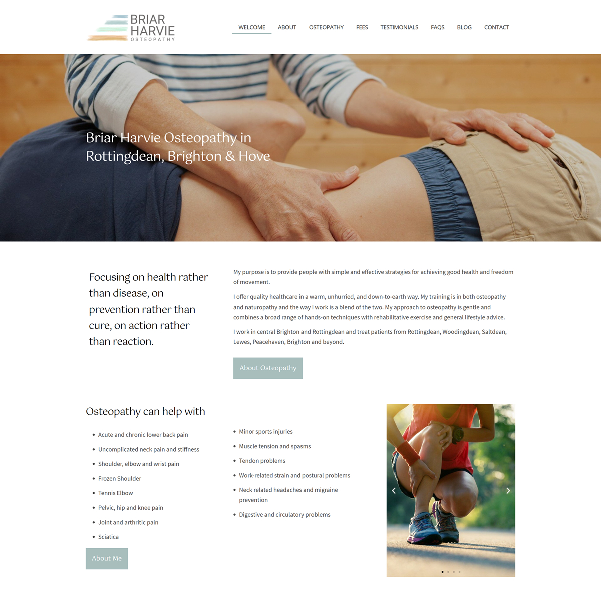 TherapyWebGenie's tweet photo. Check out Briar Harvie's stunning new Osteopathy website:
https://t.co/XsmFZ2Aqj1

🎉🎉🎉

#osteopathy #websites @gosc_uk @LSO_Osteopathy https://t.co/fMHa2z8Ukq