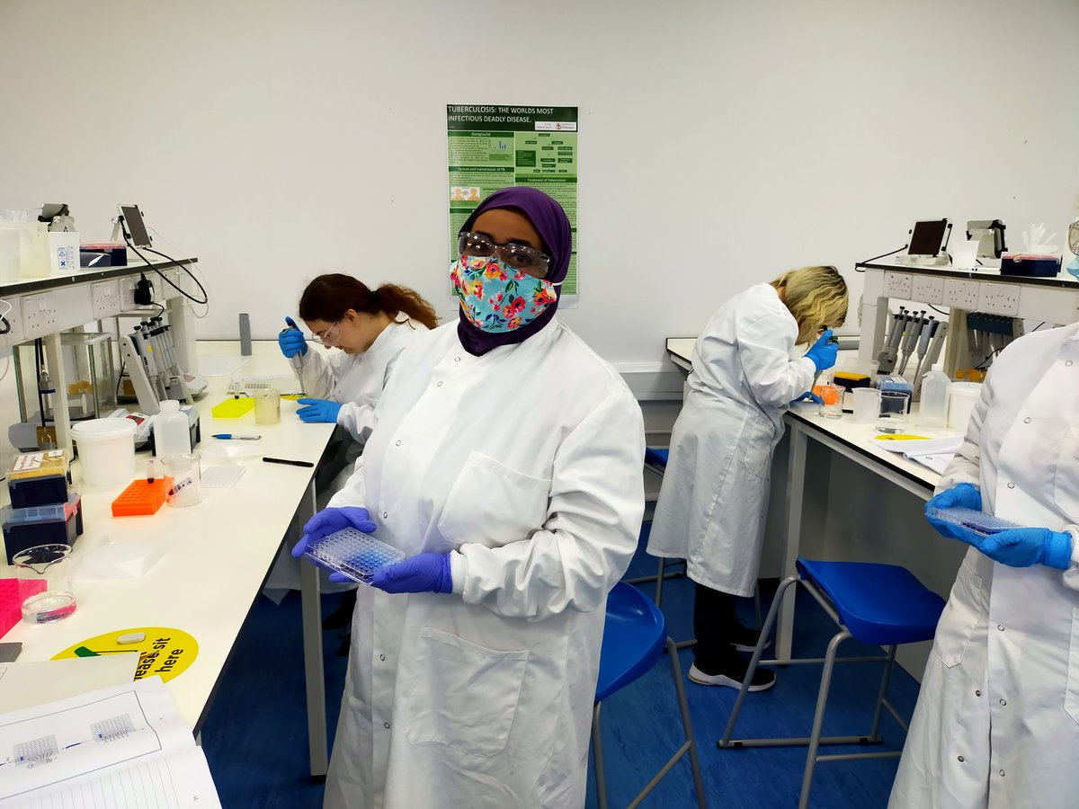UoCMedSci's tweet photo. Our #MD4010 students worked on their serial dilution skills this week. 

Thank you @M_Cordingley, Dr Jon Power and #CMSTechTeam!

Looking forward to seeing you next time!

@uochester #labskills #trustmeimascientist #ImBlue https://t.co/y0lnbXy9W0
