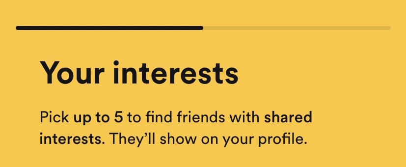 phntmcutie's tweet photo. what kind of wack ass UI update is this @bumble all of these causes matter equally to me and it’s dumb to make me choose only at most 5 (esp when there’s other things like hobbies and music that I also want displayed) https://t.co/97s17o5siw