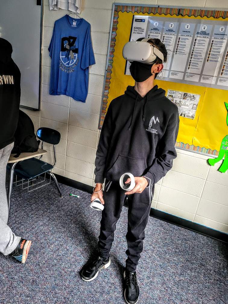 MahwahHS's tweet image. The first ever after school gaming session for the Mahwah Gaming Club. #occulusrift #atari #wiiu #MahwahConnects