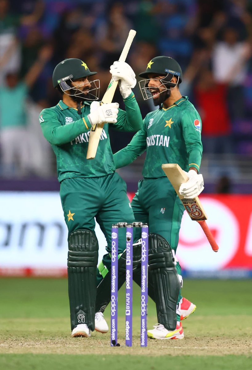 babarazam258's tweet photo. Alhumdulillah, 3/3!

Afghanistan fought well. A brilliant display of bowling from our team, especially Shaheen Shah Afridi and Imad. Fakhar was just remarkable and the awesome finish from Asif Ali was indeed the cherry on top. All eyes set on the next one! 🙌👏🤲 #WhyNotMeriJaan https://t.co/u13FKuAKxP