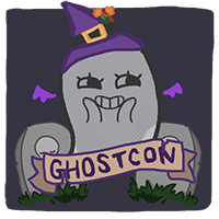 hungrycolors's tweet photo. ghostie 😍😍😍 #ghostcon https://t.co/rnAriHgHfR