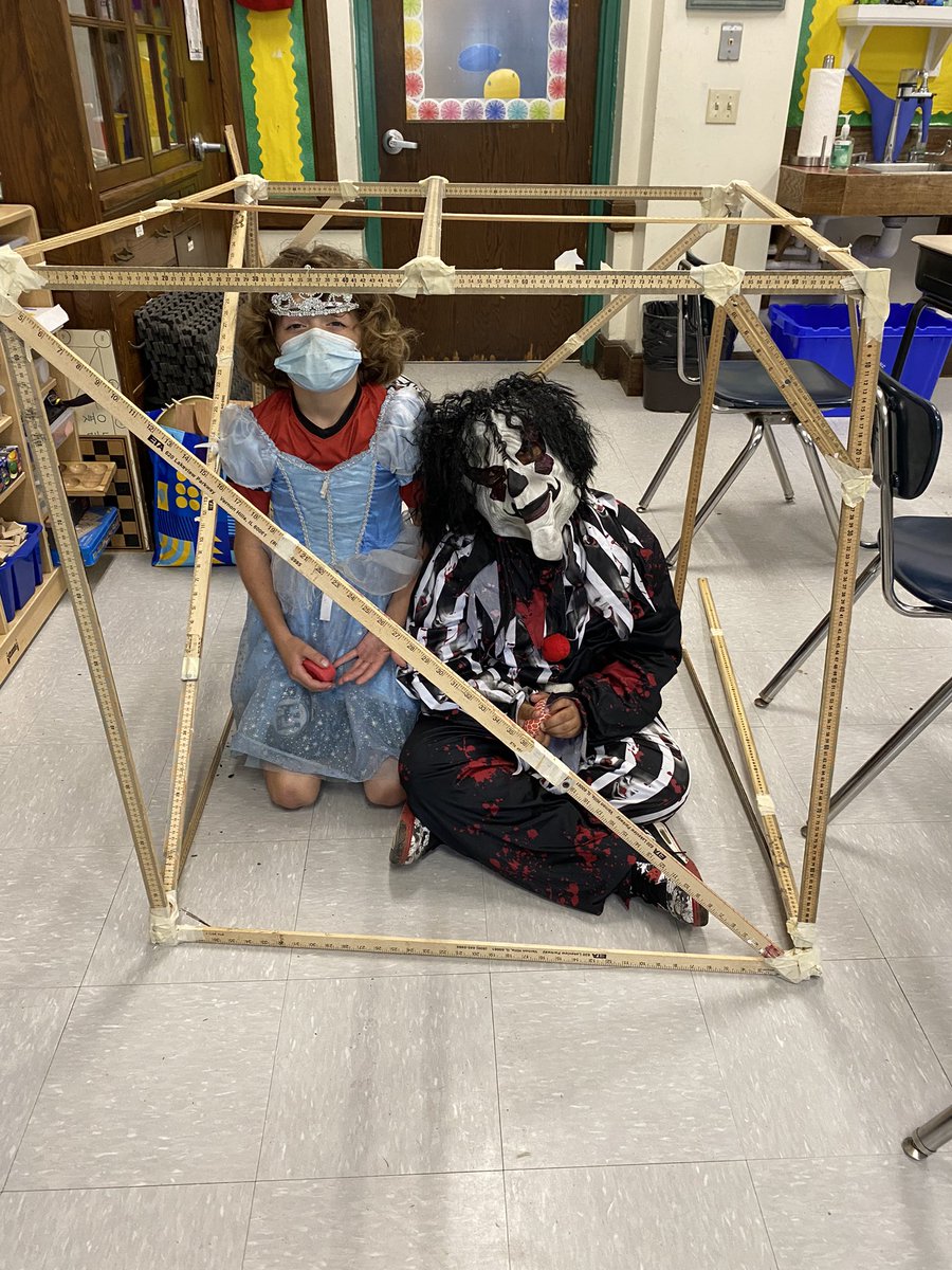 How many fifth graders fit in a cubic meter? Let’s build one and find out!