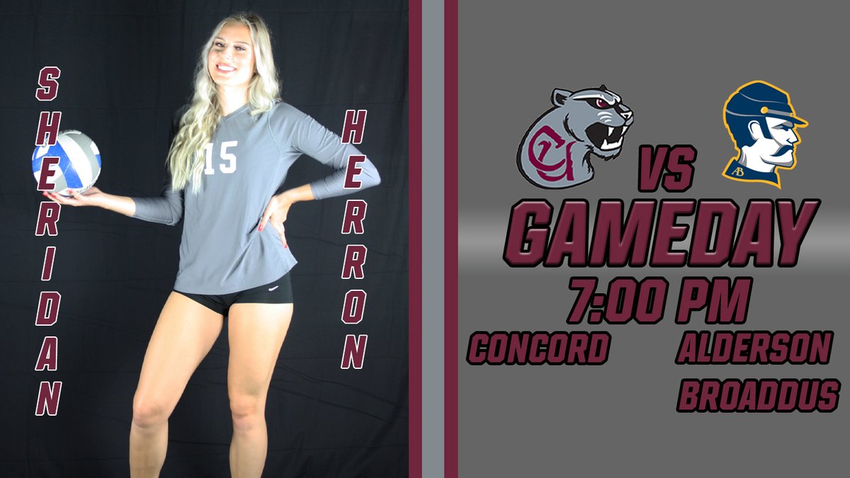 cumountainlions's tweet photo. .@CUVolleyball18 GAMEDAY at Alderson-Broaddus

⏰Time: 7:00 p.m.
📺Video: https://t.co/U3bpxks2nI https://t.co/C4u41YNnNF