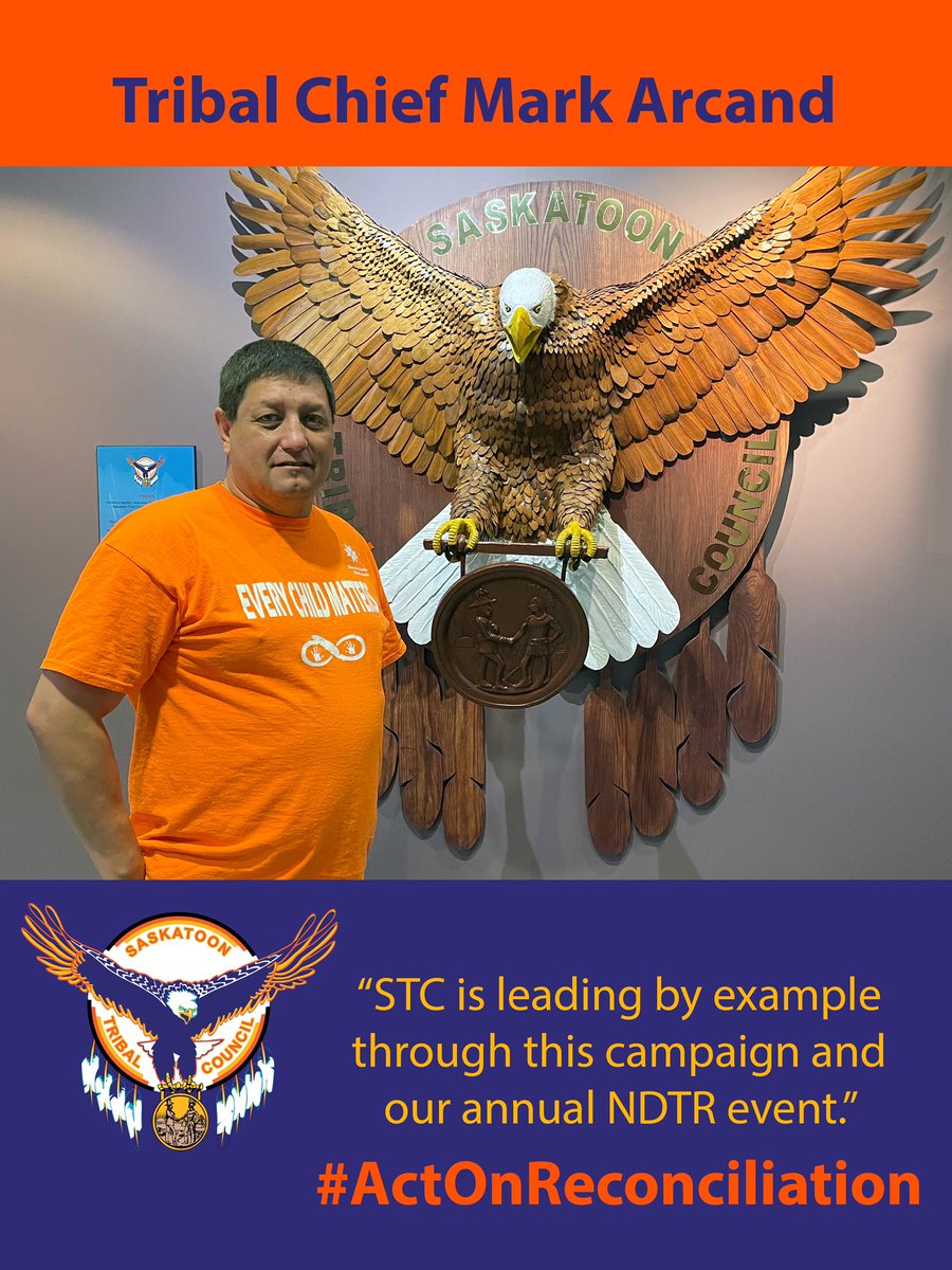 StoonTribalCncl's tweet photo. Saskatoon Tribal Council Calls on Everyone to #ActOnReconciliation

Reconciliation is not just one day a year. #ActOnReconciliation is an opportunity for deeper discussions &amp; continued momentum on #NDTR.

See poster for how to participate in this campaign: https://t.co/0GcFwZRgKi https://t.co/dD17YBE000