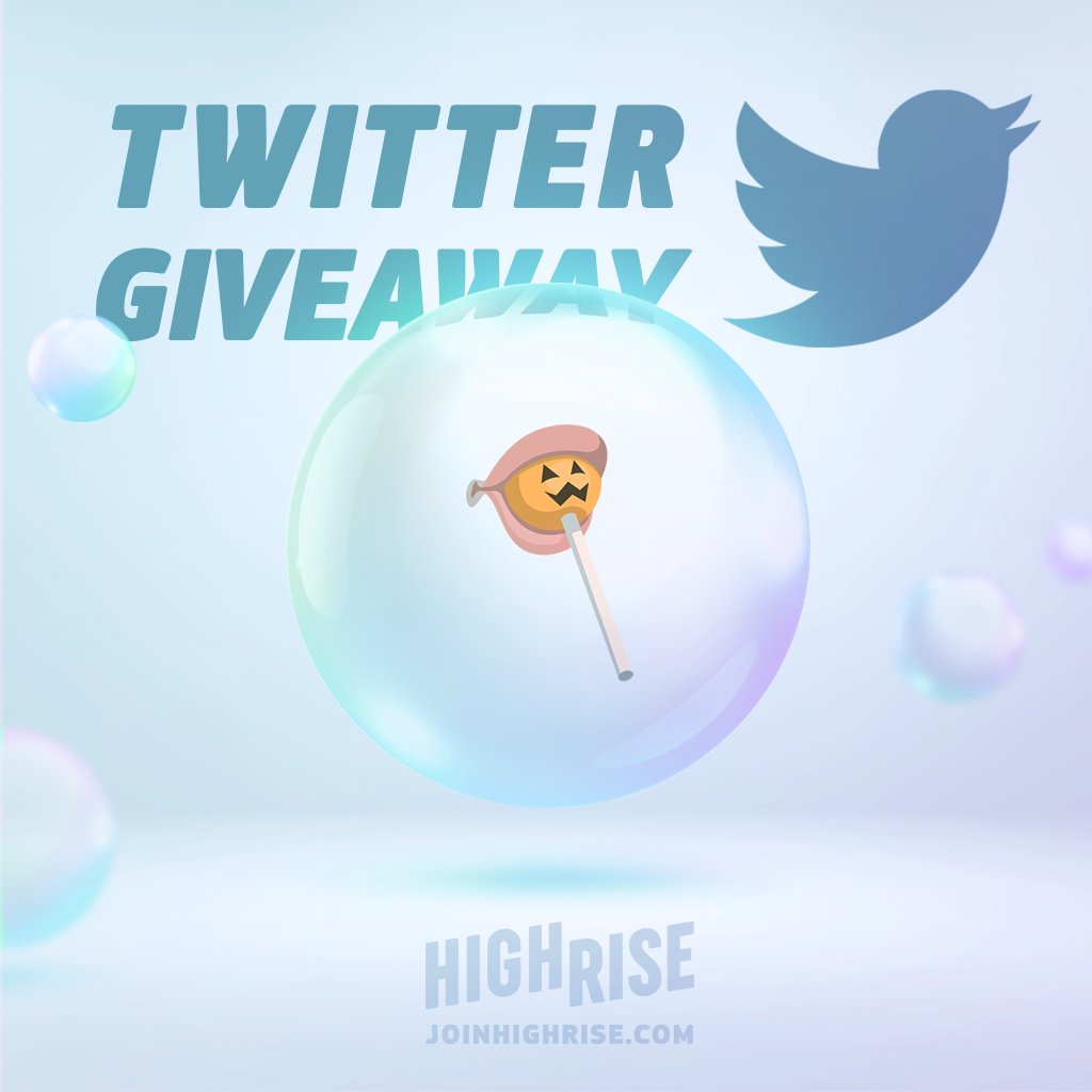 HighriseApp's tweet image. HALLOWEEN IS ALMOST HERE! 👻 To celebrate, we're doing a special SPOOKY giveaway! Just follow us and retweet this post to be entered! The winner will be announced Thursday next week! Good luck and stay spooky! 🎃☠️🍬

#HighriseApp #HRApp #HighriseMetaverse #Giveaway