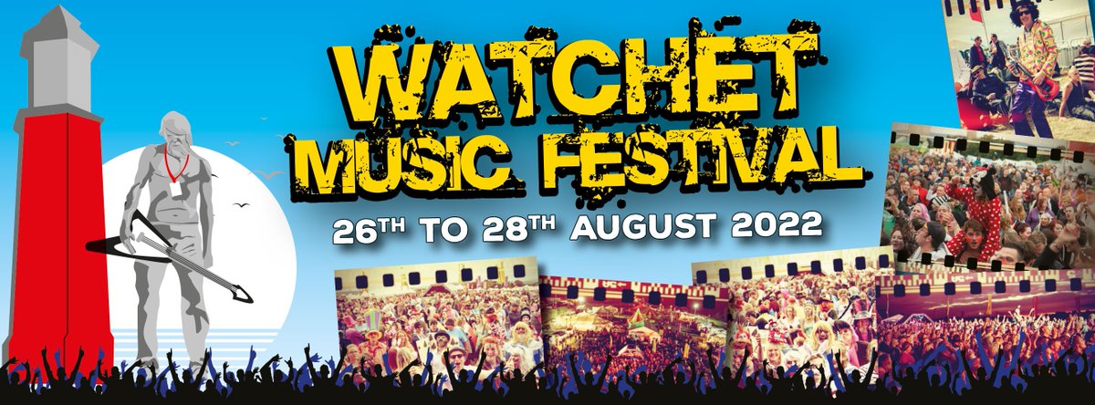 WatchetLIVEfest's tweet photo. Early bird tickets for Watchet 2022 now on sale via the festival website  https://t.co/7nhEYYxfhb https://t.co/ZTpmLLLKFn