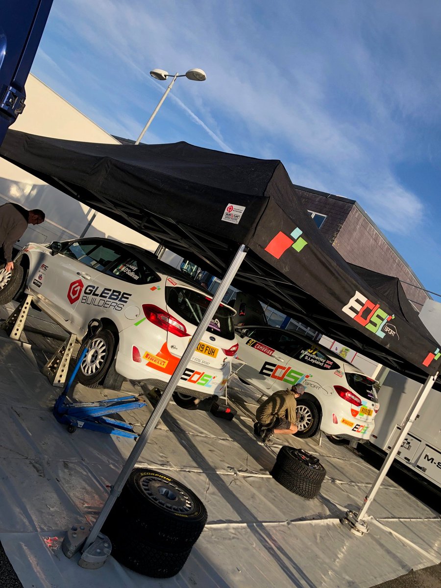 Slightly different mount for the weekend but the goal is the same 💪

Great to be joining <a href="/EdslSport/">EDSL Sport</a> for <a href="/CambrianRally/">CambrianRally</a> 

We're all set - let's go! 🏁
#brc #billycolemanaward #mirallyacademy