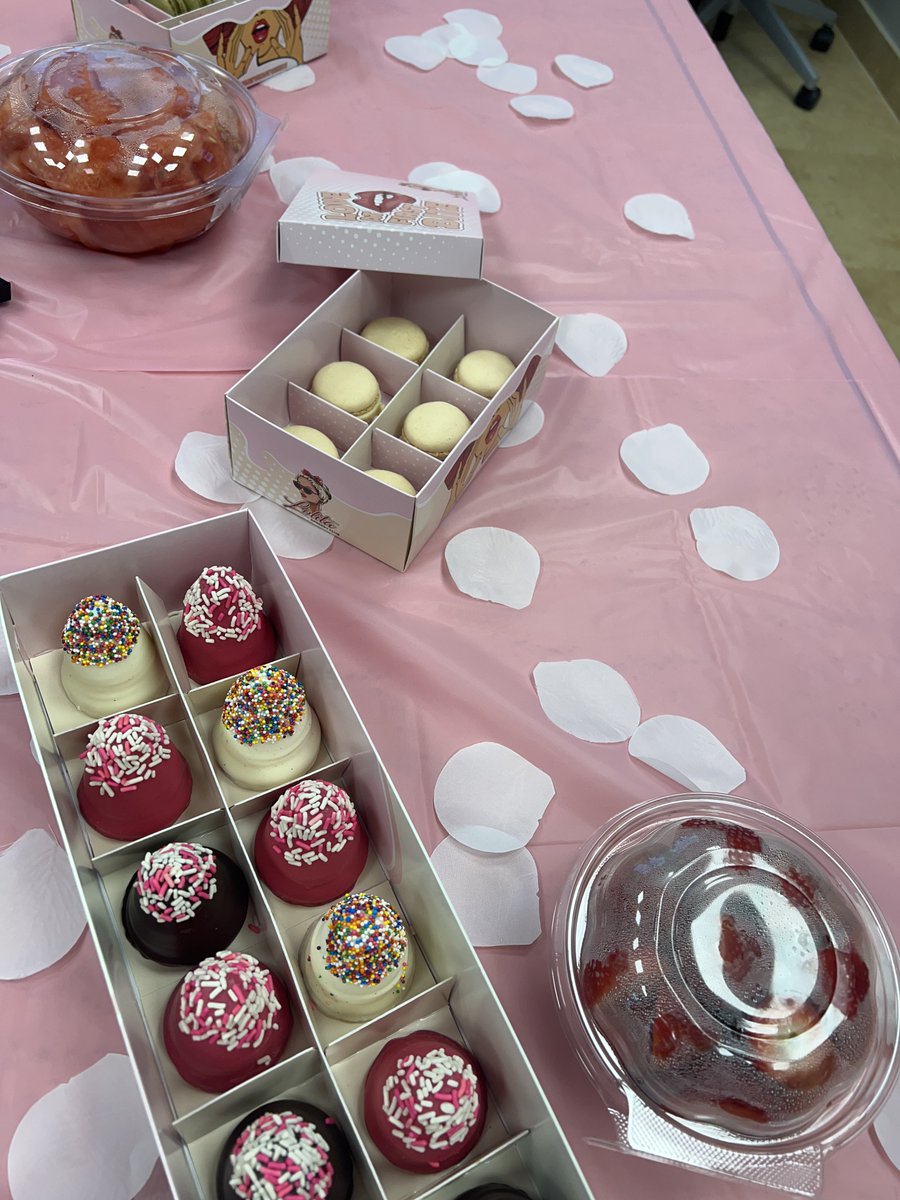 Although #BreastCancerAwarenessMonth is coming to an end, learning all we can about the disease doesn't have to. Advenir Team stood in solidarity with survivors in pink, watching a testimonial full of valuable information and sharing delicious pastries! Courage, Hope, &amp; Strength!