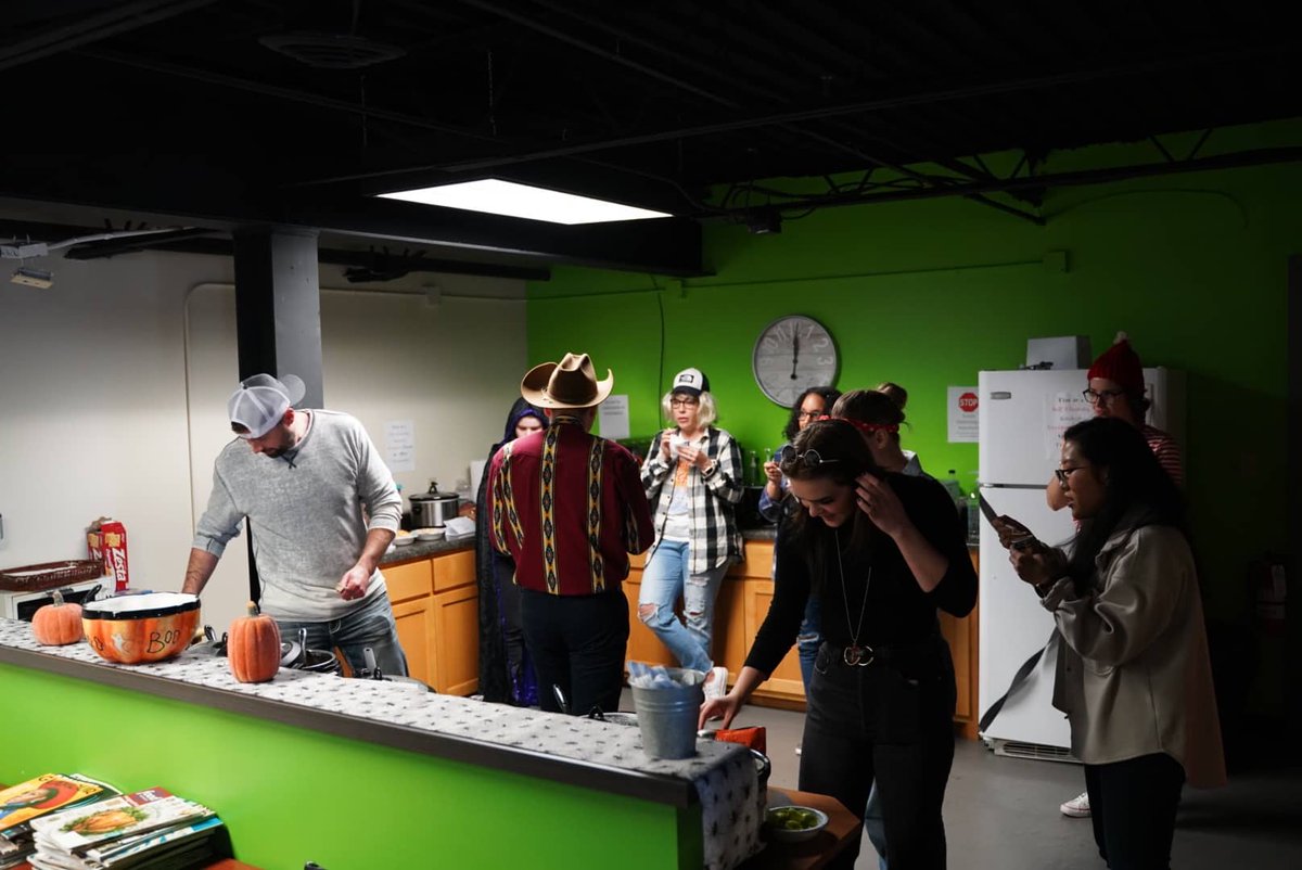 ECWseo's tweet photo. We had nine ECW chili connoisseurs face off in a cookoff battle. With a lot of great tasting chili, the winner of this year's cookoff is Amber! https://t.co/lICUGokrFq