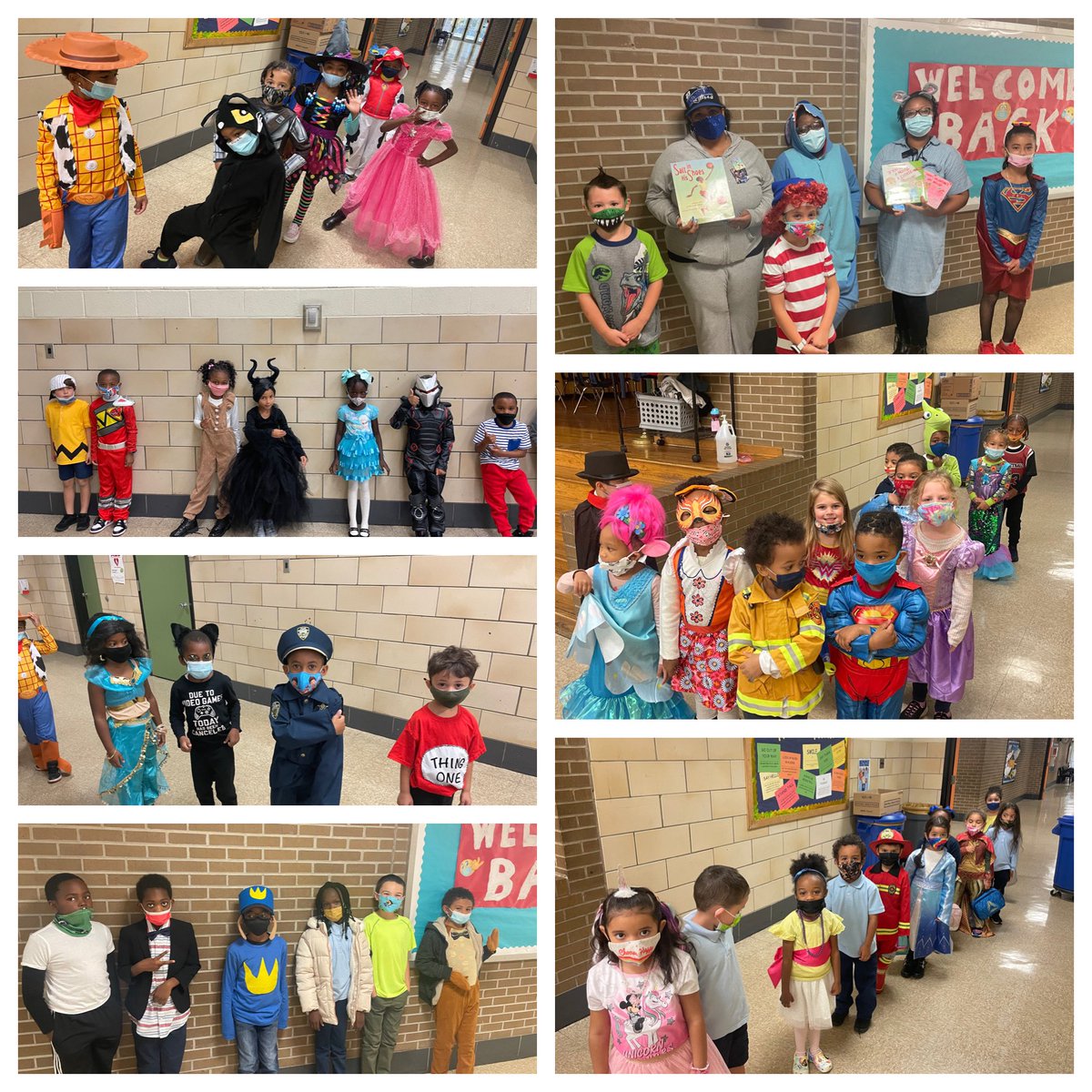 MJ_71121's tweet photo. It was Literacy Festival Day at FTE!! Students rocked a character costume to match the book report they completed! Today was about READING and SHARING!!❤️@PrincipalGaston @Ms_AC_Conwell @pgcps @PGCPSK5RELA https://t.co/DJsOUZf36y