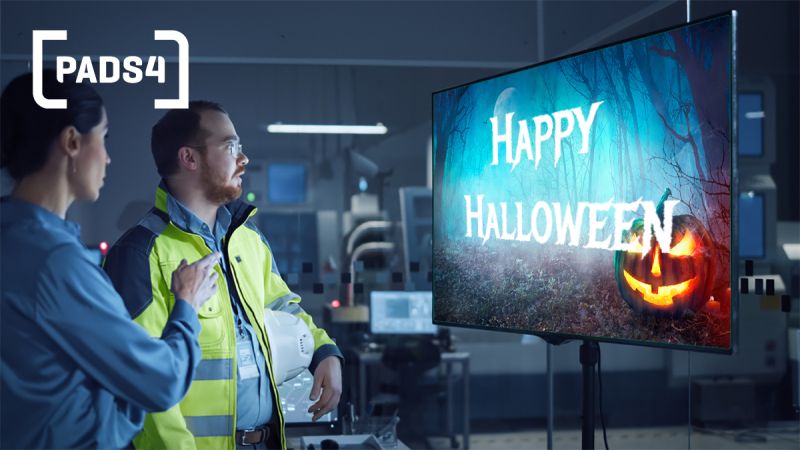 Digital Signage can be a treat for your organisation. Don't let it trick you. #HALLOWEEN #TrickOrTreat #PADS4