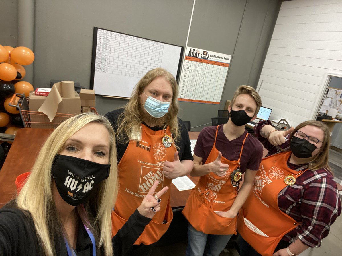 Thanks for inviting me out today team 2️⃣8️⃣1️⃣0️⃣ for a pop in PK!! Awesome group to work with!! 😎👏🏻👏🏻 Looking forward to crushing our goals together!! 🤩👏🏻👏🏻 #Hvacisback2021 #proudpartners #PK #orangeblooded <a href="/THDhvac/">Viviane Essex</a> <a href="/CampSweenScott/">Scott Sweeney</a> <a href="/john_haussner/">John Haussner</a> <a href="/THDCharles/">Charles Clark</a>