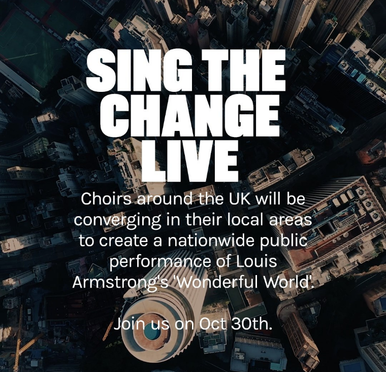 imgree's tweet photo. Excited to be singing tomorrow with my @NaturalVoices friends and @musicdeclares. Choirs across the UK are coming together to sing a message to the world during the UN climate change conference in Glasgow 🌍 #singforchange https://t.co/gGeONivqTq https://t.co/YXzsP3U3pf