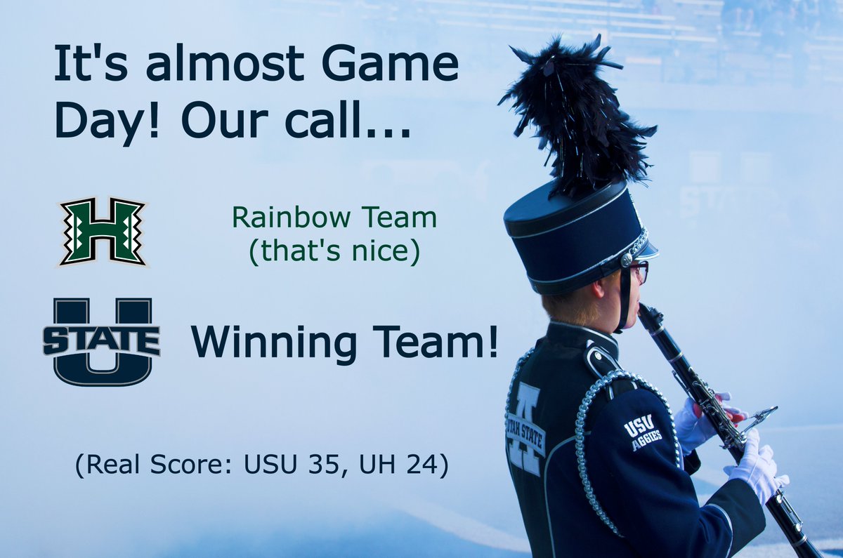 USUBands's tweet photo. Go Aggies! #AMB2021 #AggiesAllTheWay https://t.co/yK4EPyMCpx