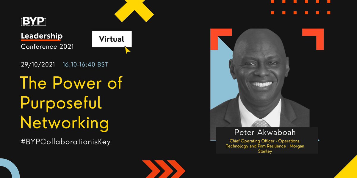 BYPNetworkApp's tweet image. Sessions up next! 

Watch live 👊🏾 hopin.com/events/byplead…

#bypnetwork #bypconference #bypcollaborationiskey