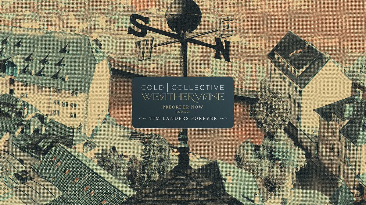 cold_collective's tweet photo. It is our absolute honor to announce Weathervane, the long-awaited second album from Cold Collective, available 12/3/21 on Rise Records. Check out the first two songs, “Forever, For Nico” and “If You Could Be There” streaming now! Pre-orders and bundles available at the link! https://t.co/VJhUmQVPn5