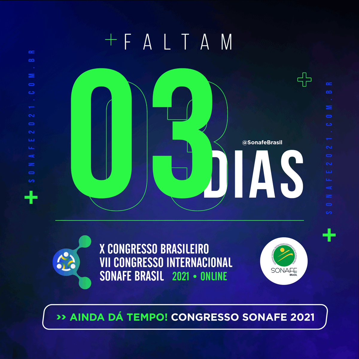 Expectativa a mil por aqui para nosso #congressosonafe2021🔥

⏰ 01 a 13 de Novembro
📱100% On-line
⏺ Acesso por 60 dias!
⭐ Certificados Sonafe

Escolha seu combo e vem!
sonafe2021.com.br

#SonafeBrasil #Fisioterapiaesportiva #fisioterapia #congresso #fisioterapeuta
