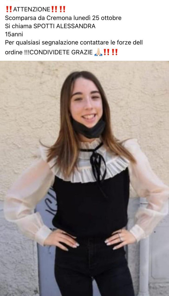 vi prego i genitori sono disperati, fate girare