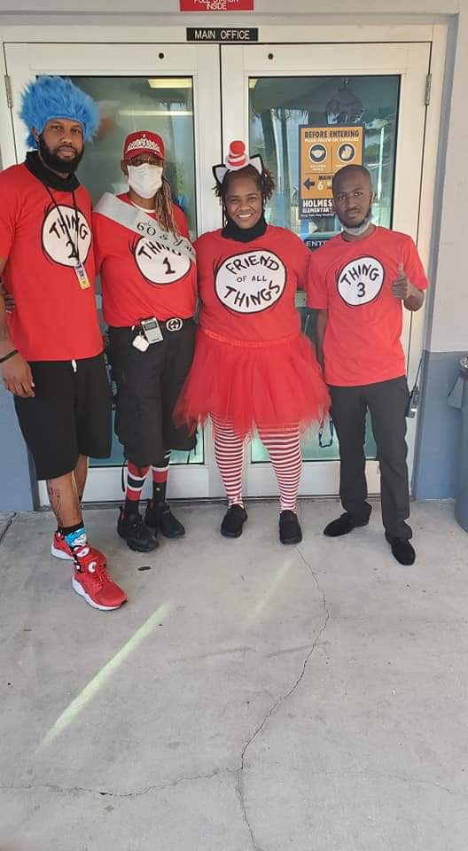 Character Day at <a href="/HolmesBulls/">Holmes Elementary School</a> was EPIC.. Our BabyBulls work hard and play hard!!! <a href="/LKFuller13/">Fuller, LK</a> #WeAreOnAMission 💛💙 📚🦸‍♀️👸👻
