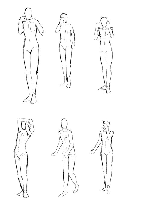 #今日の模写 pixivに投稿してるリク絵のストックがそろそろ尽きそう 