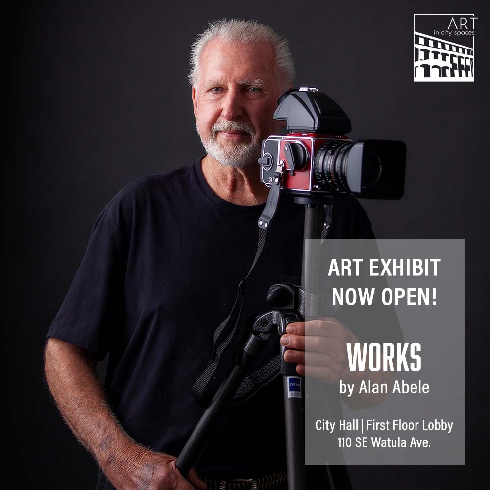 ArtsOcala's tweet photo. Explore Alan Abele's portfolio of landscape &amp; architectural film photography, open at City Hall. This exhibit is on display through Thurs, 113/22, M-F, 8am- 5pm. All artworks are for sale. Unable to visit in person? No problem! Take a virtual tour today: https://t.co/LejWLwpoXk. https://t.co/M5YwD1Vhyd