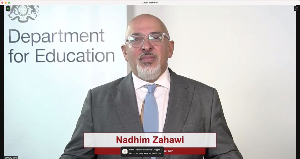 KingsTutors's tweet photo. Did you see @nadhimzahawi talk today @TheTutorsAssoc conference? Great to listen to him endorsing tuition and talking about the important role it plays in education. #TTATutors2021 #tta #thetutorsassociation https://t.co/bs9p0rDqBd