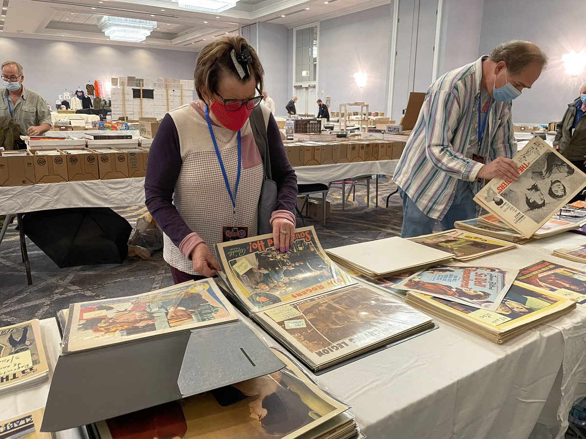 moving_show's tweet photo. Barbara Brown Ryan is looking to add to her collection this weekend. #LobbyCards #Cinevent https://t.co/Op4D23mQ55
