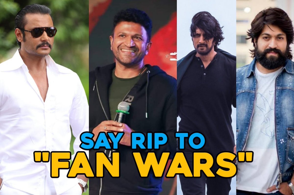 SudeepSoldiers's tweet photo. ಇರೋ ಮೂರ್ನಾಲ್ಕು ದಿನಕ್ಕೆ ಜಗಳ ಯಾಕೆ 💔
ಜೀವನ ನಶ್ವರ 🙏
"Be United"
@KicchaSudeep @TheNameIsYash @PuneethRajkumar @nimmaupendra 
#RIPPuneethRajkumar #Appu #RestInPower https://t.co/G5yEmyGnIX