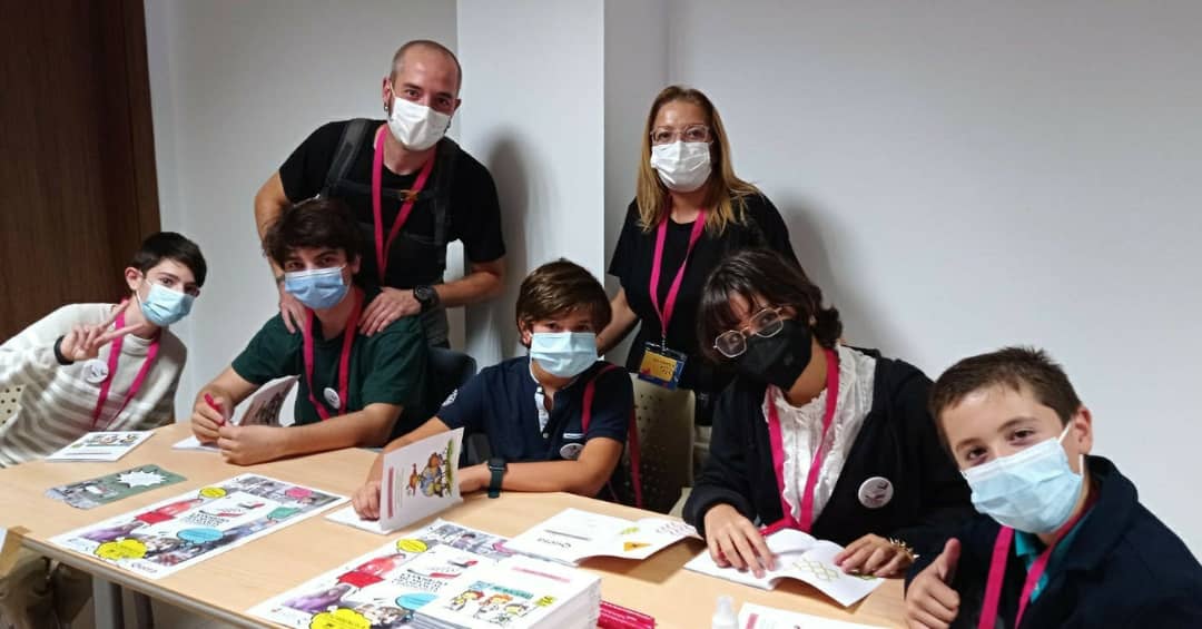AyuntamientoSAB's tweet photo. El pasado viernes y sábado 15 y 16 de octubre, el Consejo Municipal de Infancia y Adolescencia de San Antonio de Benagéber participó en el “I Congreso de Participación infantil y adolescente de la Comunitat Valenciana - Dinamia”
#CMIASab #Infanciaparticipa
@AsociacionQUERA https://t.co/M7MMds1S8g