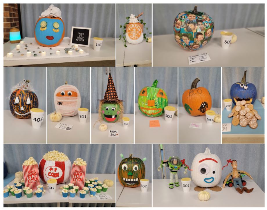 NTDSE's tweet photo. The great Molloy pumpkin contest - 

What pumpkin gets your vote?

#NTDSEmpowers @PerryNTDSE https://t.co/GYFLJR3Mgs