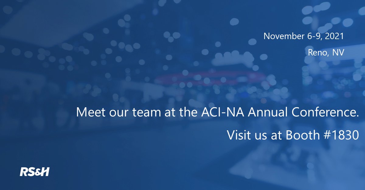 WeAreRSANDH's tweet photo. We are proud to sponsor the @AirportsCouncil #Airports21 in Reno, NV. #WeAreRSandH #Airports #Aviation https://t.co/gTT5CfUeJg